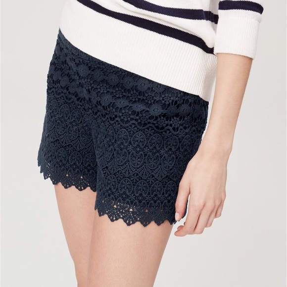 Ann Taylor Loft The Riviera Short Navy Blue - Picture 2 of 7